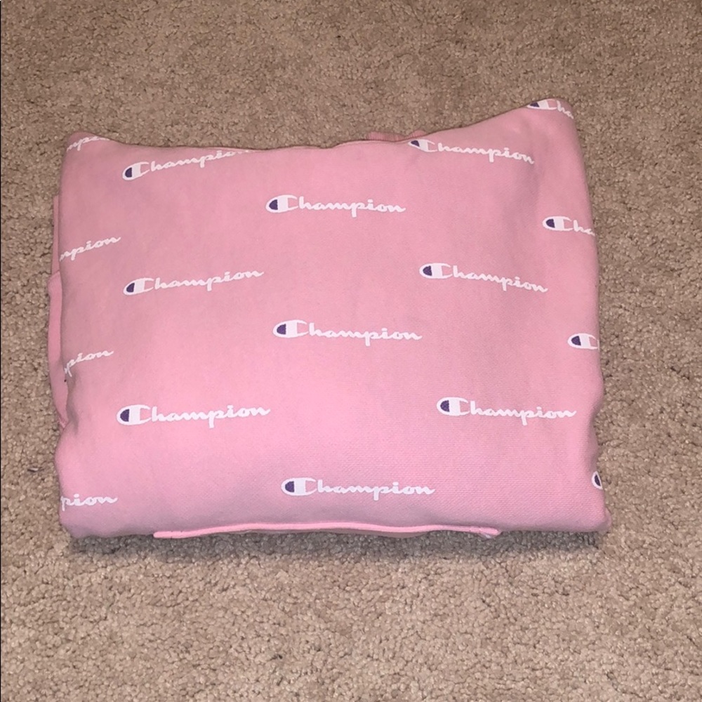 Pink CHAMPION hoodie